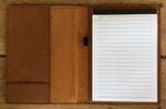 Laser Engraved Leatherette Notebook 9 1/2" x 12"-IS