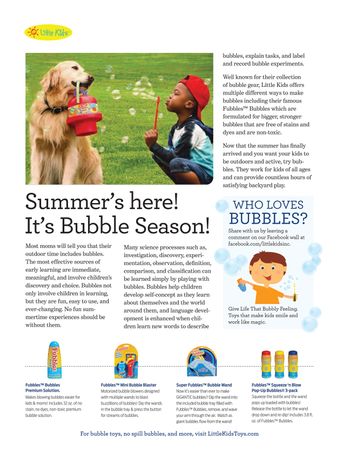 Fubbles Edit Integration
Scholastic Parent & Child Magazine
