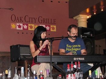 at Oak City Grille in Royal, MI (Aug. 2011) w/ Bob Mervak

