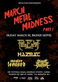 March Metal Madness Part 1 