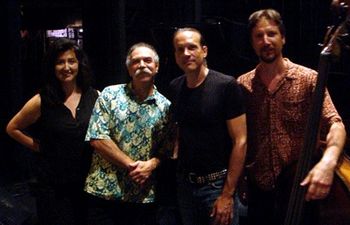 Daryl Lowry band with Bob Tamagni and Consuelo Candelaria
