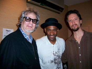 Backstage with Marcus Miller and Al Kooper
