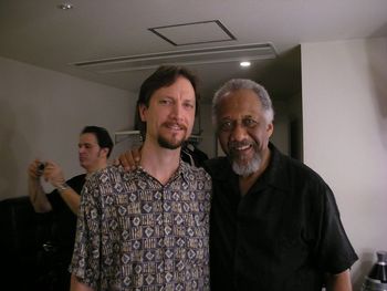 One of my idols, Chuck Rainey! so what if I look silly!?
