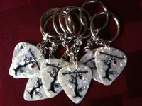 Aftermath Guitar Pick Key Chains