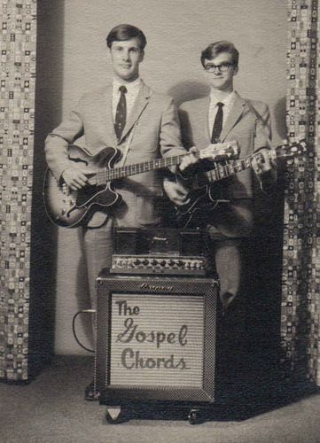 The Original Gospel Chords publicity photo. David Musselman & Lynn Royce Taylor 1968
