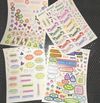 Essential Planner Stickers (Multiple sheets, over 280 stickers)