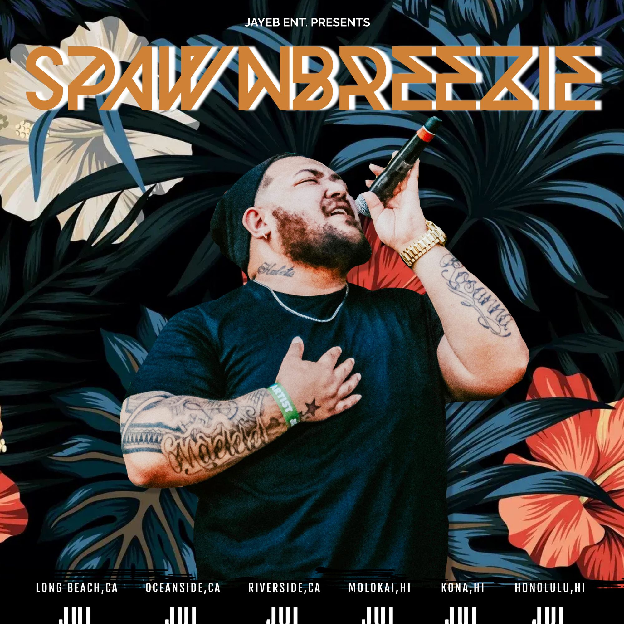 spawnbreezie tour dates