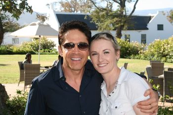 With Dave Koz
