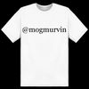 @mogmurvin T-Shirt (White and Black)