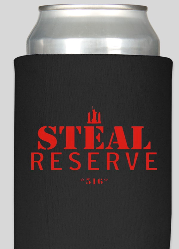 Steal Reserve Beer Koozie 