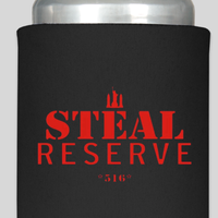 Steal Reserve Beer Koozie 