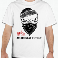 Accidental Outlaw White T-Shirt