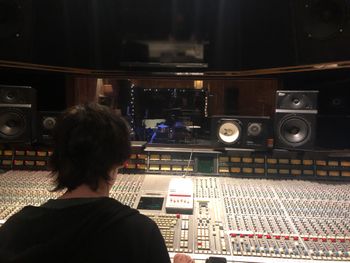 Dave Ogilvie and the SSL 4048 G+ console
