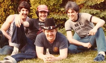 with Rich, Tom, and Dave c.1985
