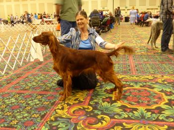Flame (yellow girl) at the specialties in Arizona in Nov. 2014.

