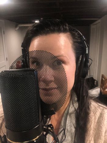 Katie keeping her voice strong.
