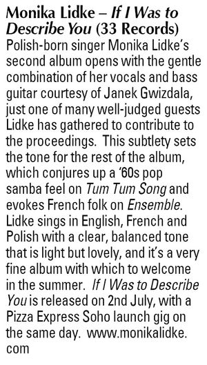 JazzUK CD preview June 2014