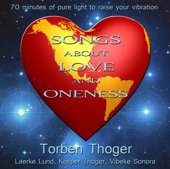 The frontpage of the cover to "Songs about Love and Oneness".
