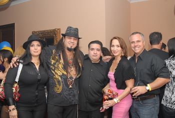 Taimy, Oba Frank Lords, Saul, Luz and husband Jose Alfonso
