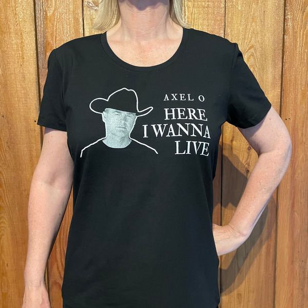 T-Shirt "Here I Wanna Live"