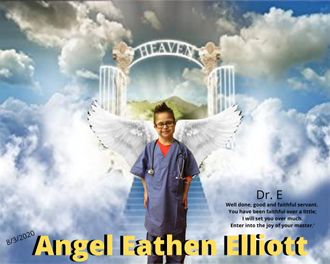 "Sweet E"  Angel Wings Received 8/3/2020
