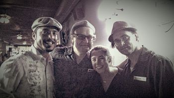 Aki Kumar, Joe Filisko, Zoe Savage and Rockin' Johnny at the Wabash Tap
