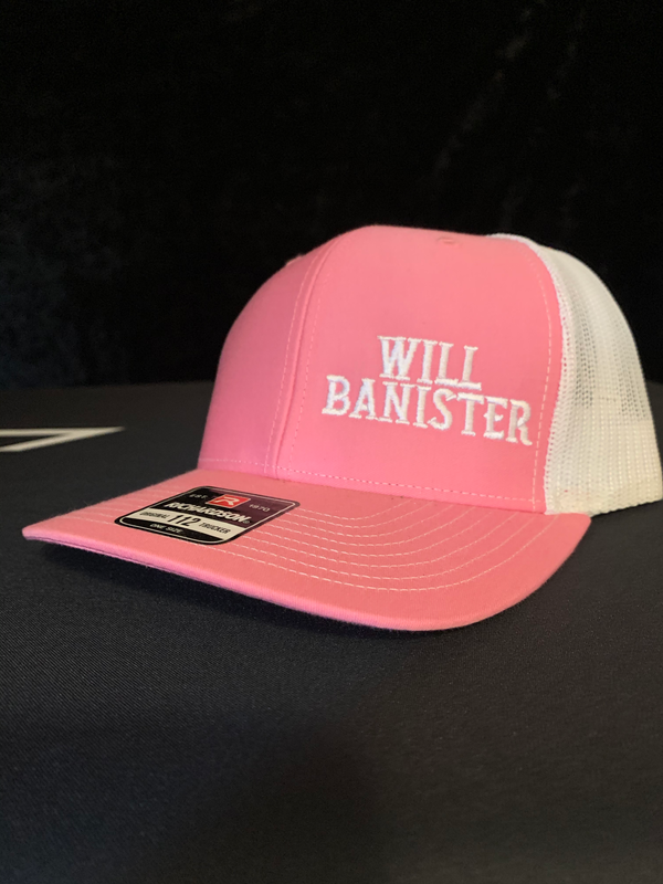 Pink/White Cap