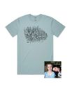 Flowers from Home CD and Blue T-Shirt Bundle 