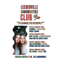 Leederville Songwriters Club, Oceanique Feb Residency