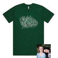 Flowers from Home CD and Green T-Shirt Bundle 