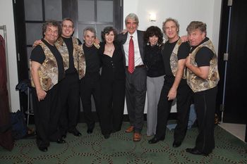 The Tokens and Sam Waterston at the Ackerman Institute for the Family annual gala. They are joined by Caroline Crippen and Ellie Lessin.
