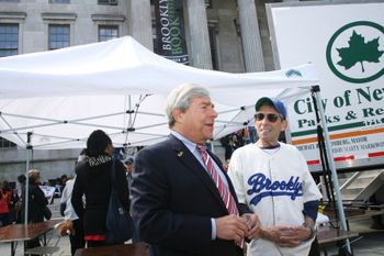 Phil with Brooklyn Borough President Marty Markowitz

