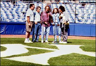 Sound Check - Yankee Stadium in June of '96.
