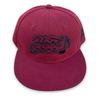 HoodSpace Music Embroidered Hat Maroon