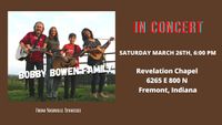 Bobby Bowen Family Concert In Fremont Indiana
