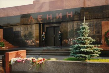 Lenin's tomb.
