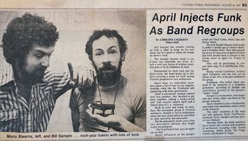 Article from The Victoria Times, August 23rd, 1978.
