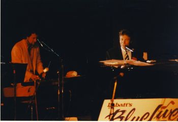 With Chicago keyboardist/singer Robert Lamm
