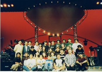 Keizo band and crew, producers, and managers.
