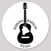 Sebrina Barron Music Acoutic Guitar Sticker 