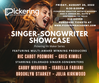 Pickering Hit Maker Series Singer-Songwriter Showcase