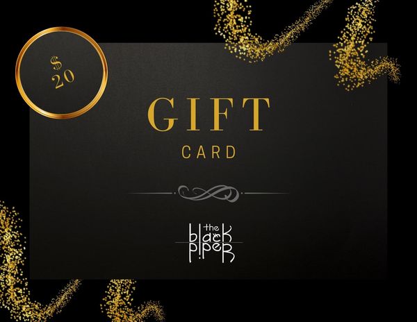 The Black Piper - Gift Card
