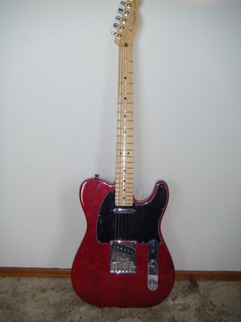US Fender Telecaster in Candy Apple Red
