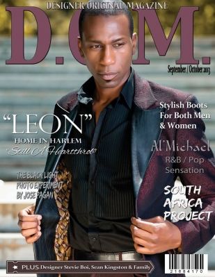 Leon on cover of DOM Magazine
