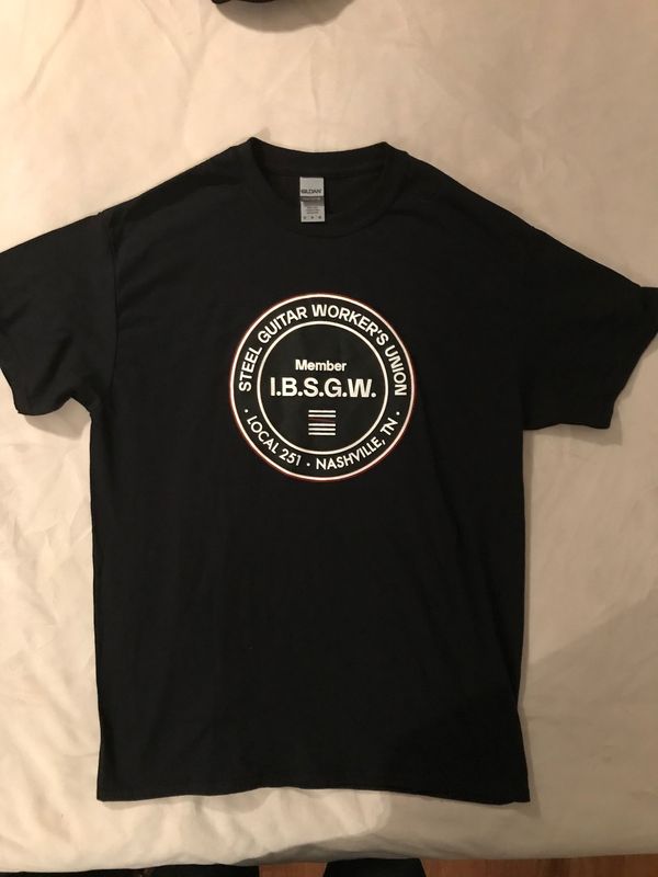 Steel Guitar Workers Union T Shirt