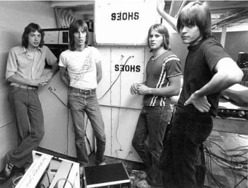 In what was dubbed Big Deal Studios (BFD Studio) in the basement of the dress shop in 1978.
