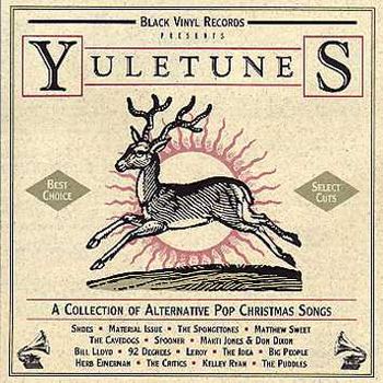 Cover, designed by John for "Yuletunes", the 1991 Christmas compilation CD.
