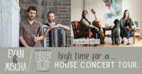 Eltham House Concert: Evan & Mischa | Big Fiddle Little Fiddle
