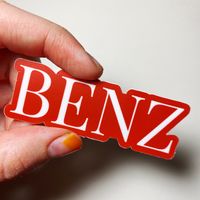 Original BENZ Sticker
