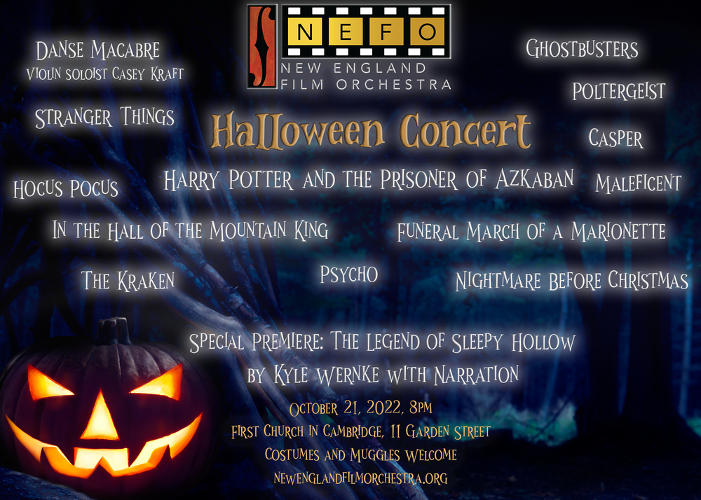 NEFO Halloween Concert October 21. Click image for program.